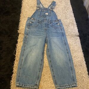 Old Navy Medium Blue Denim Overalls